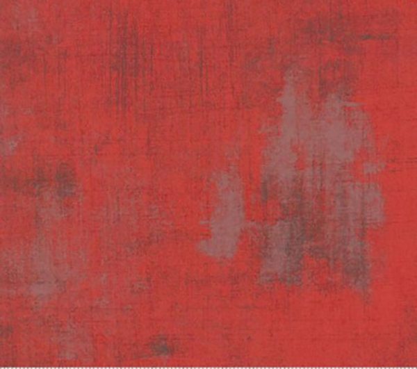 Tonal Blender - Moda Grunge Tonal Texture - 151 Red For Sale