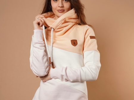 Selene Peach Mix Hoodie For Discount