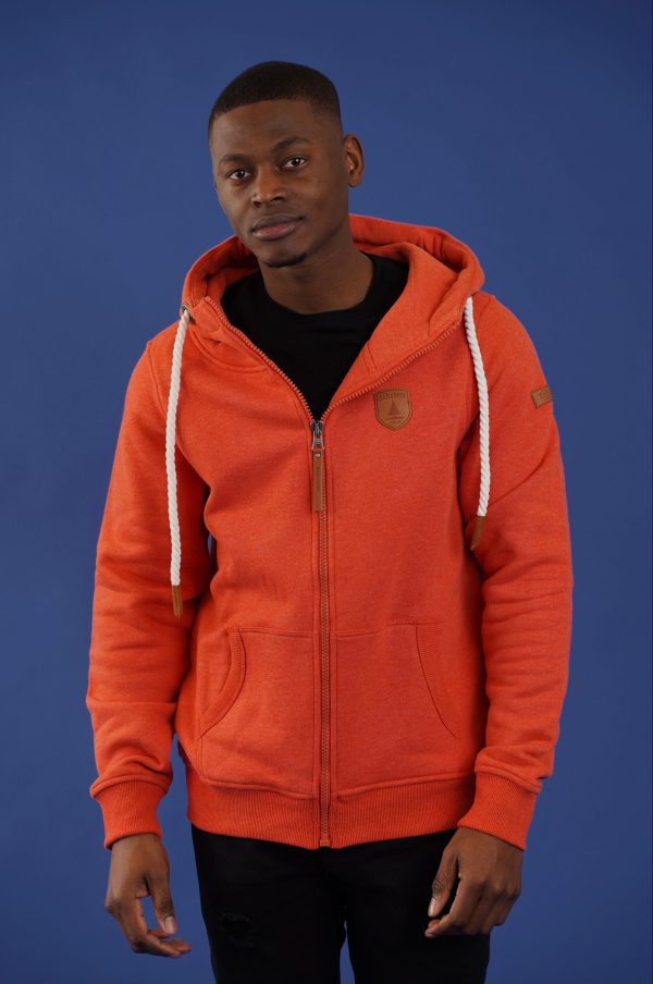 Zeus Orange Hoodie For Discount