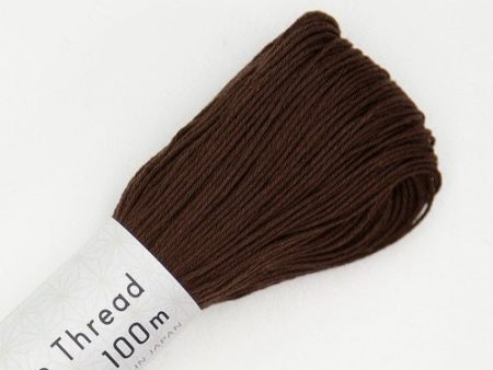 Sashiko Thread - Olympus - Large 100m Skeins - # 128 - Dark Chocolate Discount