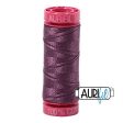 Aurifil 12wt Cotton Thread - 54 yards - 2568 Mulberry For Discount