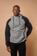 Alani Dark Heather Grey Black Hoodie Online Hot Sale