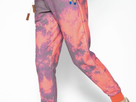 Ida Clay Black Tie-Dye Jogger Sale