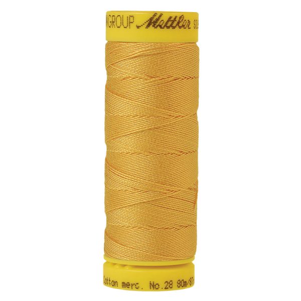 Mettler Cotton Sewing Thread - 28wt - 0120 Summer Sun on Sale