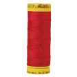 Mettler Cotton Sewing Thread - 28wt - 0504 Country Red For Cheap