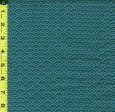 Japanese - Sevenberry Kasuri Collection - Small Dotted Wave (Seigaiha) - SB-88222D3-11 - Teal - Last 1 7 8 Yard Online Hot Sale