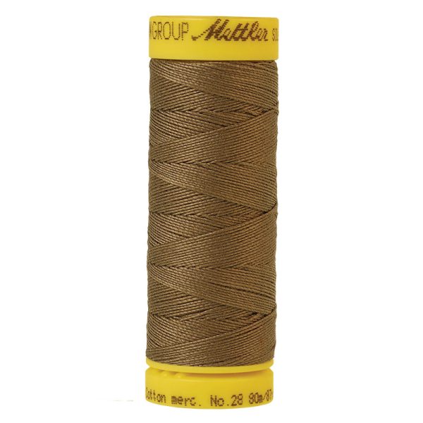 Mettler Cotton Sewing Thread - 28wt - 0269 Teak For Sale