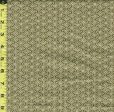 Japanese - Morikiku - Asanoha - M-17000-E18 - Dobby Weave - Olive Cheap