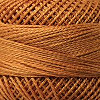 Presencia Perle Cotton - Size 8 - 7731 GOLDEN BROWN Supply