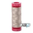 Aurifil 12wt Cotton Thread - 54 yards - 2324 Stone For Discount