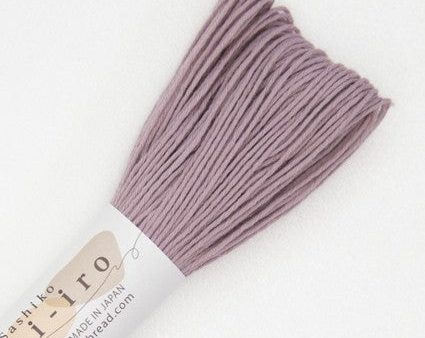 Sashiko Thread - Olympus 40m - Awai-iro - Smokey Tone - #A06 - Dusty Pink (Soft Plum) Online now