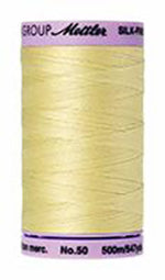 Mettler Cotton Sewing Thread - 50wt - 547 yd  500M - 1412 Lemon Frost Online Sale