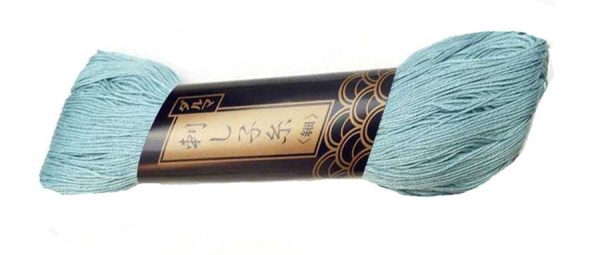 Sashiko Thread - Yokota Thin Weight - 170m Skein - # 26 Sky Blue Online