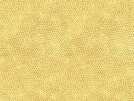 Blender - Dimples Y - Golden Yellow - Last 1 1 2 yards Discount