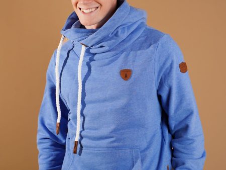 Olympus Strong Blue Hoodie Hot on Sale