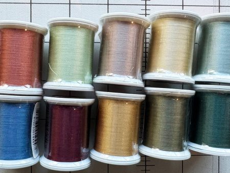 *Superior Silk Thread - Fine 100wt - ASSORTMENT PACK # 1 - 10 PACK SPECIAL - 50% OFF For Sale