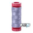 Aurifil 12wt Cotton Thread - 54 yards - 2524 Gray-Violet on Sale