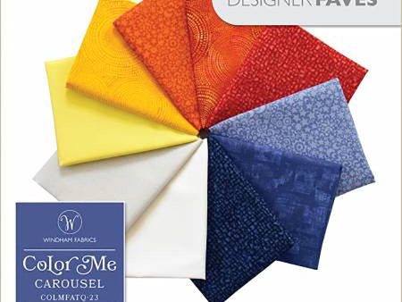 Fat Quarter Color Pack - COLOR ME - CAROUSEL - 10 Fat Quarter Bundle on Sale