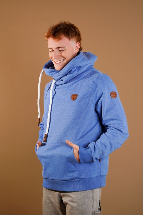 Olympus Strong Blue Hoodie Hot on Sale