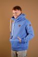 Olympus Strong Blue Hoodie Hot on Sale