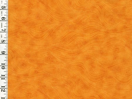 *Blender - In the Beginning - Color Movement Waves - 1MV-09 - (Gold) Marigold - Last 2 1 4 Yards Fashion