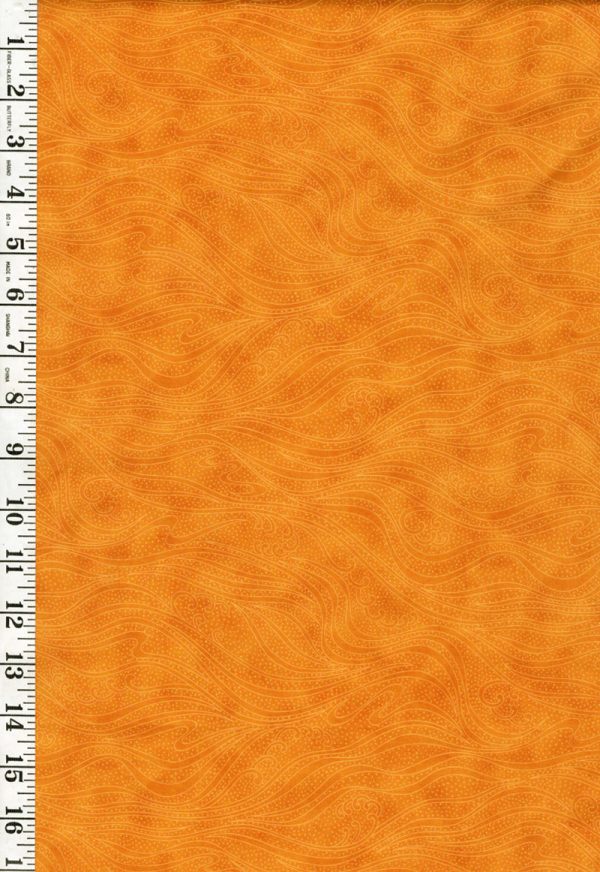 *Blender - In the Beginning - Color Movement Waves - 1MV-09 - (Gold) Marigold - Last 2 1 4 Yards Fashion