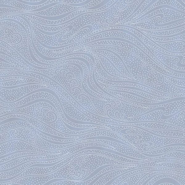 *Blender - In the Beginning - Color Movement Waves - 1MV-15 - Mist (Light Gray) Online Hot Sale