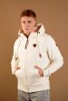 Zeus Oatmeal Zip Hoodie For Cheap