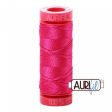 Aurifil 12wt Cotton Thread - 54 yards - 4020 Bright Fuchsia Online Sale