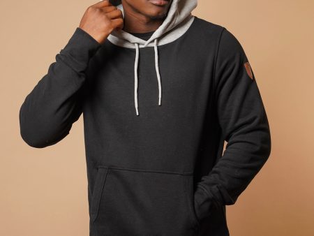 Jaxon Black Hoodie Cheap