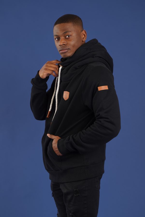 Olympus Black Hoodie on Sale