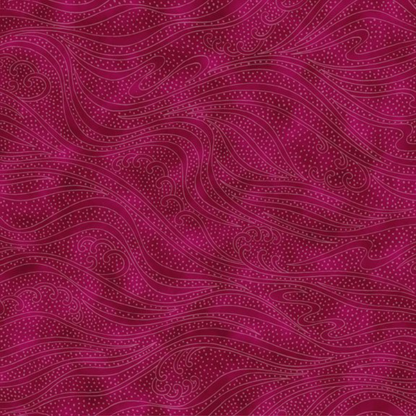 *Blender - In the Beginning - Color Movement Waves - 1MV-08 - Garnet Cheap