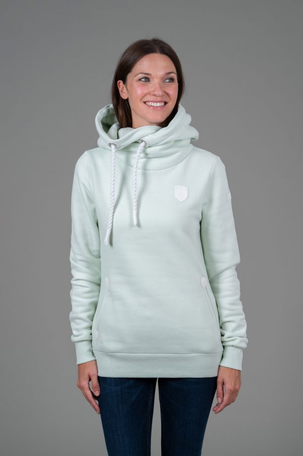 Artemis White Apple Hoodie Discount