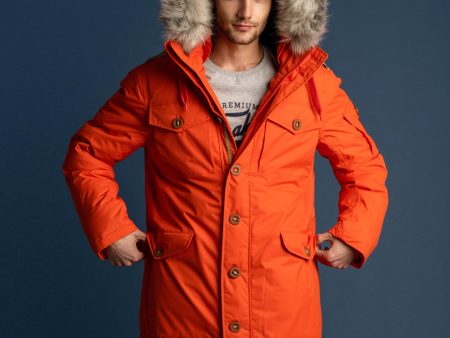 Icarus Orange Parka Discount