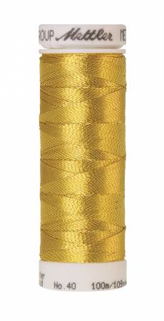 Mettler Metallic Thread - 40wt - 0490 GOLD Online now