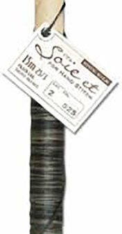 Soie et Silk Embroidery Floss - Variegated # 525 - Charcoal to Black Supply