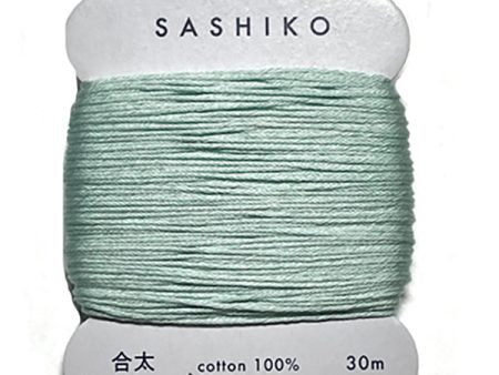 Sashiko Thread - Daruma - Medium  Regular Weight - 30m - # 206 Seafoam Discount