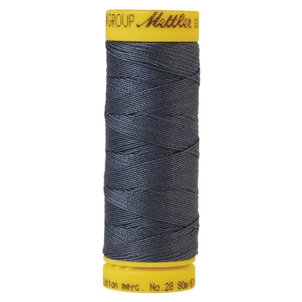 Mettler Cotton Sewing Thread - 28wt - 0311 Blue Shadow Hot on Sale