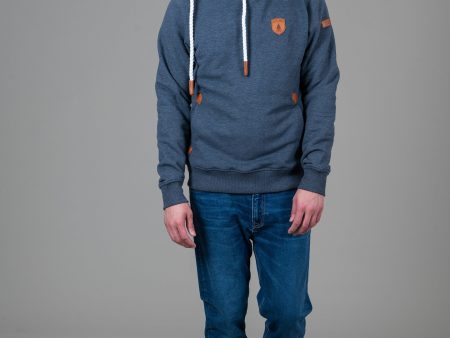 Olympus Navy Hoodie Hot on Sale