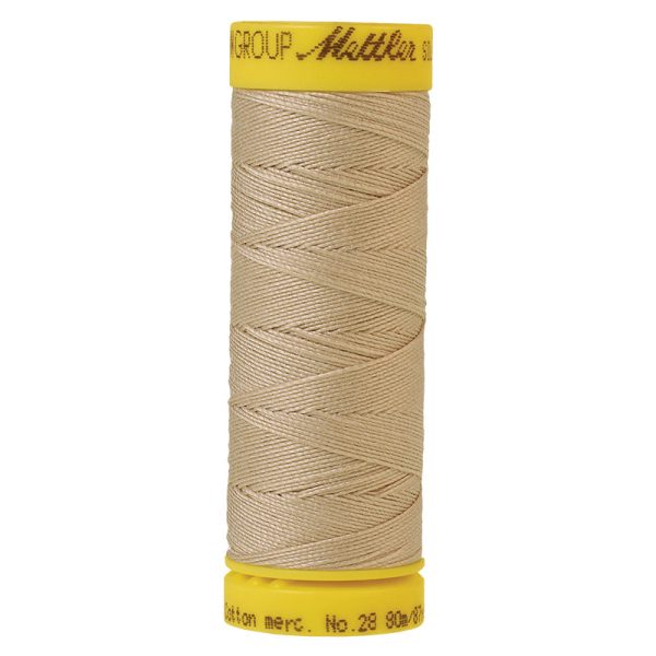 Mettler Cotton Sewing Thread - 28wt - 1000 Eggshell Online Hot Sale