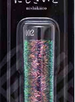 Lecien Nishikiito Metallic Embroidery Floss:  102 - Opali - Raden Hot on Sale