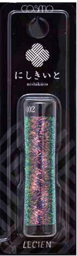 Lecien Nishikiito Metallic Embroidery Floss:  102 - Opali - Raden Hot on Sale