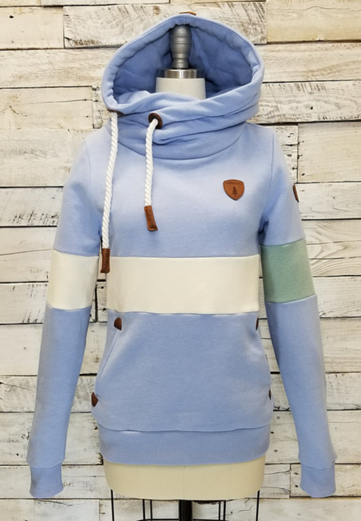 Dasha Baby Blue Jay Mix Hoodie Cheap