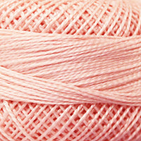 Presencia Perle Cotton - Size 8 - 1969 Very Light Shell Pink For Sale