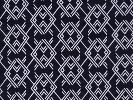 Yukata Fabric - 009 - Chainlink Diamonds Discount