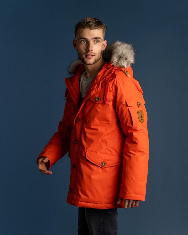 Icarus Orange Parka Discount