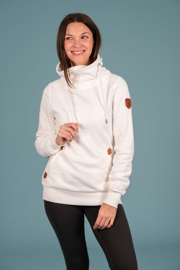 Julissa Sweatshirt in Ivory Online Hot Sale