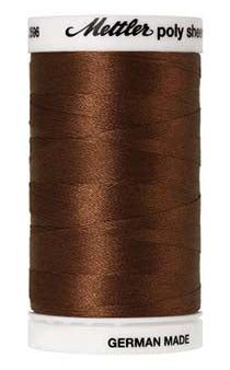 Mettler Poly Sheen SOLID COLOR - 40wt - 1055 BARK Fashion