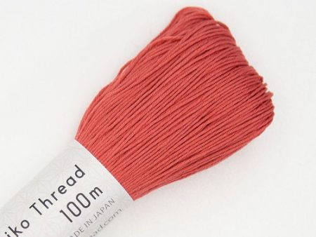 Sashiko Thread - Olympus - Large 100m Skeins - # 126 - Persimmon For Discount