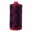 Aurifil 12wt Cotton Thread - 356 yards - 1240 Dark Eggplant Online Hot Sale